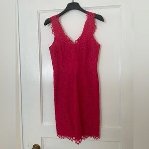 Lace Pink Cocktail dress from Shoshanna